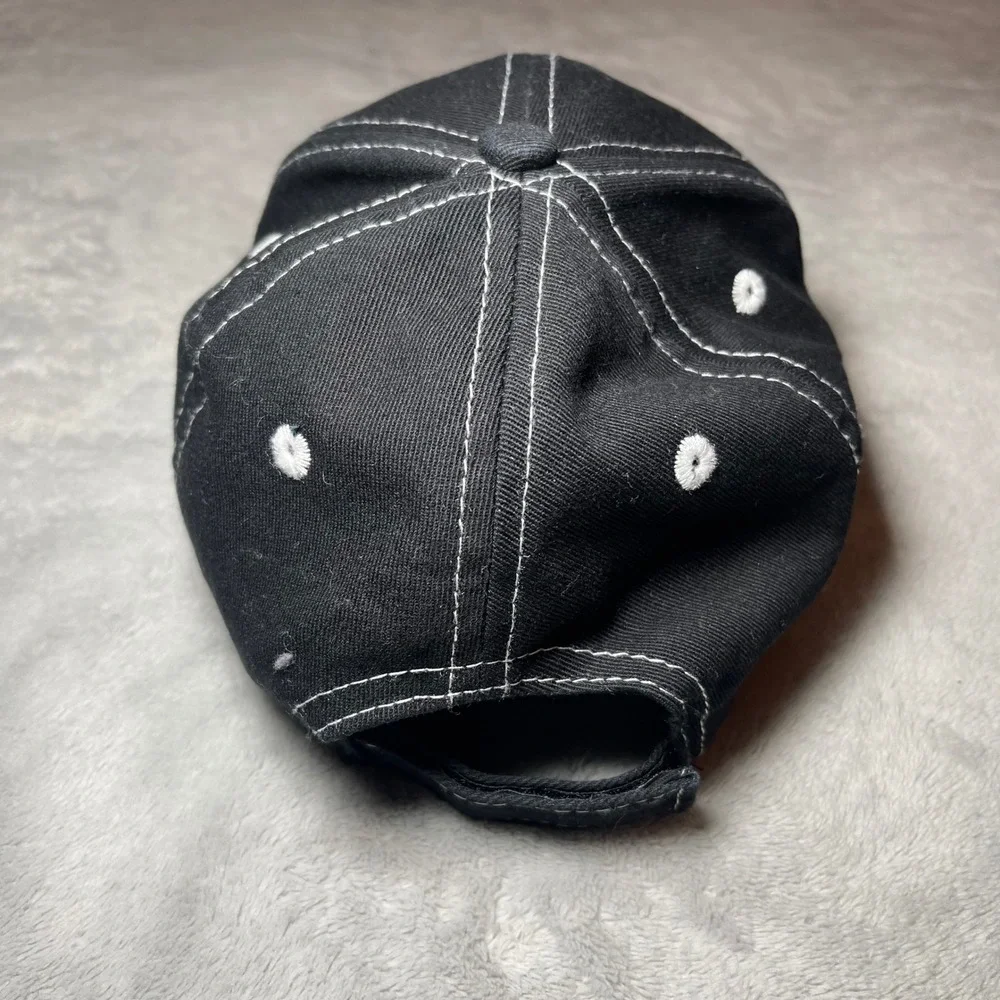Cowboy Hardware Hat Kids Black Bull Riding Champion Western Cap Youth Adjustable